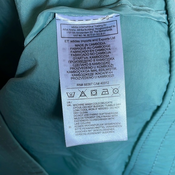 Men’s Adidas Windbreaker Jacket S - Picture 4 of 7